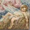 Giuseppe UVA Antico dipinto raffigurante Madonna con bambino