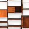 Parete attrezzata design libreria modulare anni '60