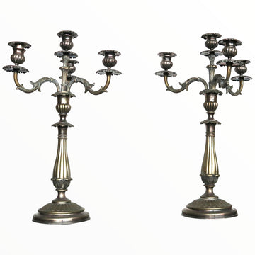 Coppia di candelabri in Sheffield